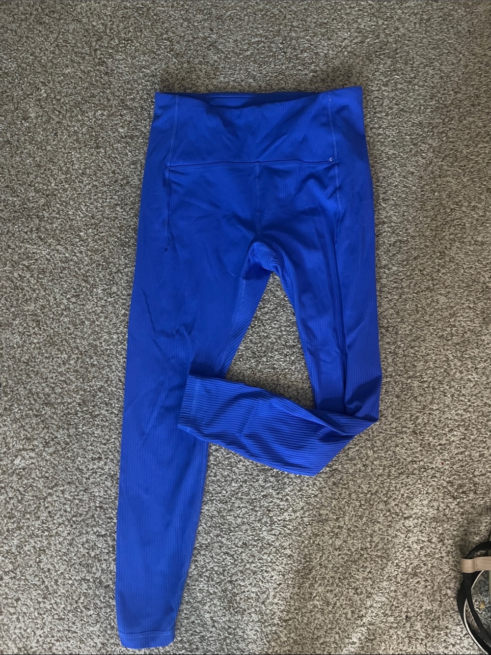 Spyder Royal Blue Ribbed Leggings
